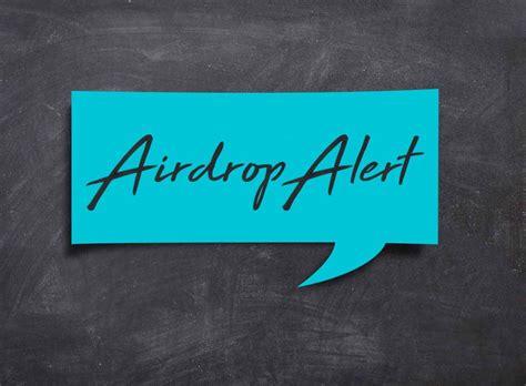 Airdrop Alert .